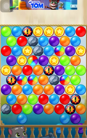 Bubble Shooter Game Over