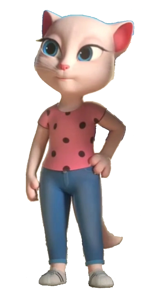 Talking Angela Hacked Eyes Clipart