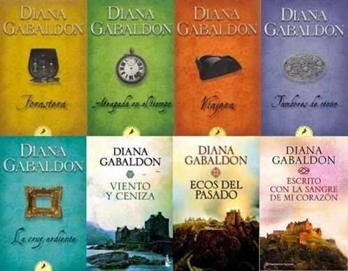 La saga de libros Outlander en la que se basa la serie