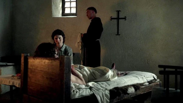 Claire, Jamie y el monje