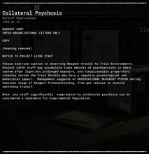 Collateral Psychosis