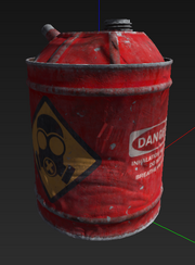Poison canister
