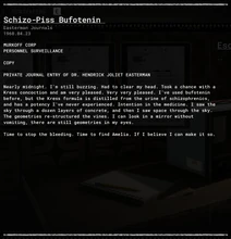 Schizo-Piss Bufotenin