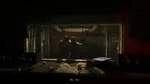 A Variant about to kill a doctor inside the airlock