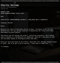 Charity Savings