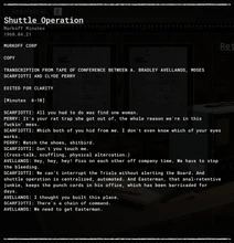 Shuttle Operation