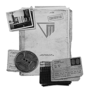 Evidence files icon used in 