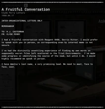 A Fruitful Conversation