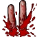 Miles' Severed Fingers Emoticon