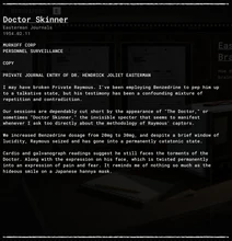 Doctor Skinner (evidence)