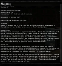 Molotovs (evidence)