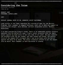 Considering the Totem