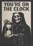 You're On The Clock poster in the Sleep Room