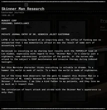 Skinner Man Research