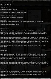 Berzerkers (evidence)