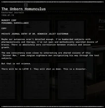 The Unborn Homunculus