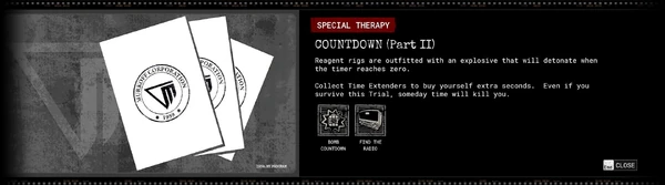 Countdown Program Details