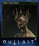 Val's True Face Steam trading card