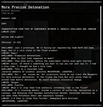 More Precise Detonation