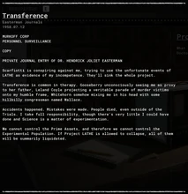 Transference