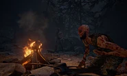 Поражённые 2.png (3,93 МБ) Поражённый с повязкой сидит у костра
