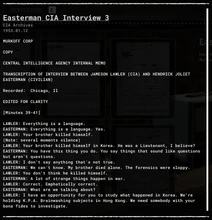 Easterman CIA Interview 3