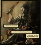 George Nichols cutting off his own limbs