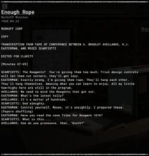 Enough Rope
