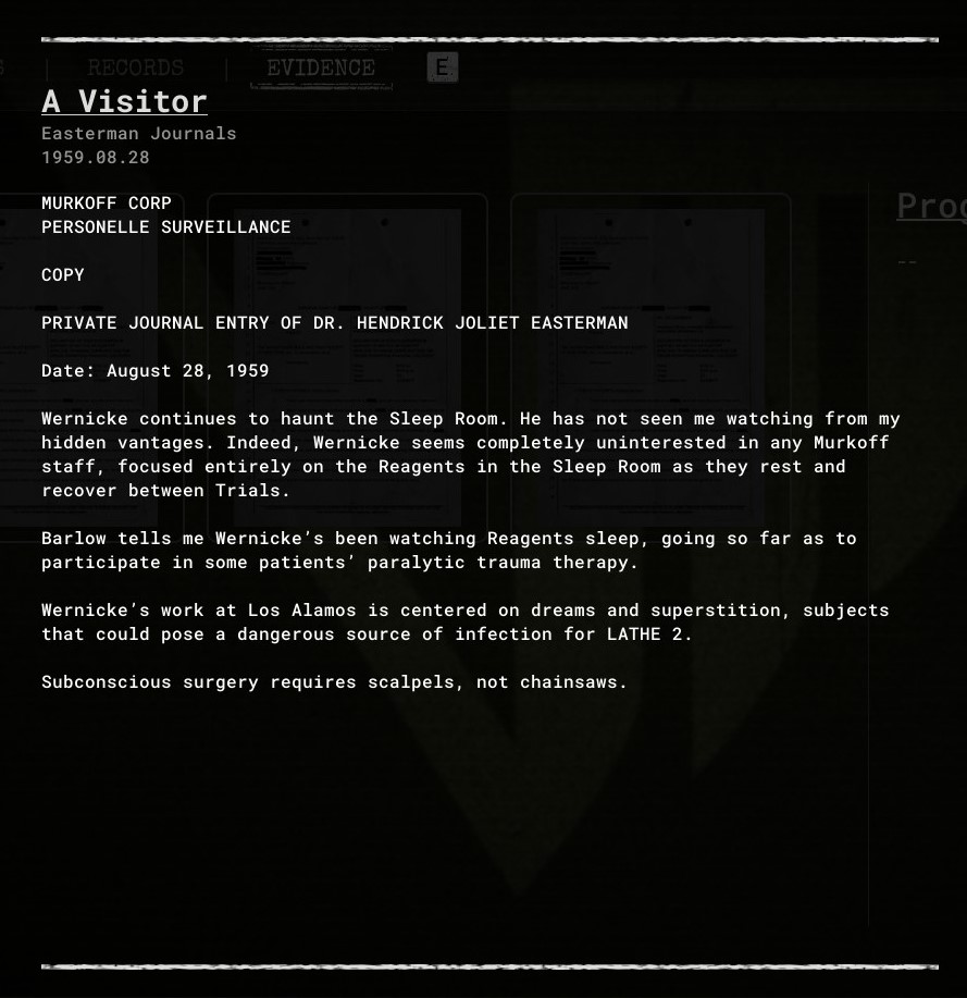 Outlaster CLUE FINDER SCRIPT