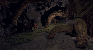 Reptilian Lair interior (top entrance), and the 