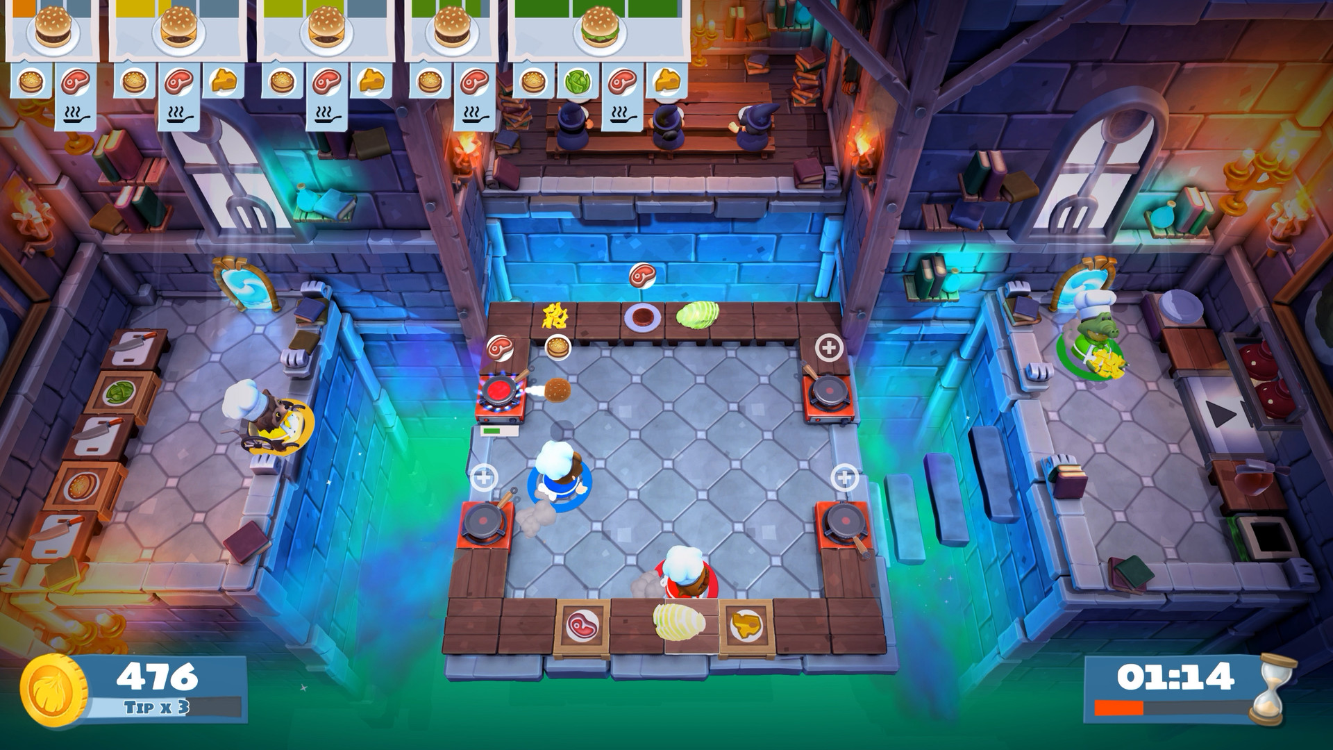 how many levels in overcooked 2