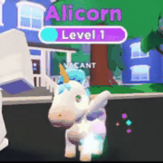 A Rainbow Shiny Alicorn.