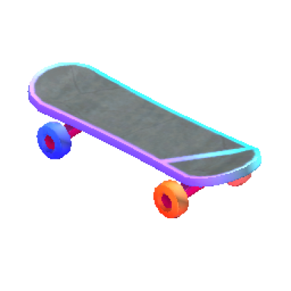 Neon RGB Skateboard Overlook Bay Wiki Fandom