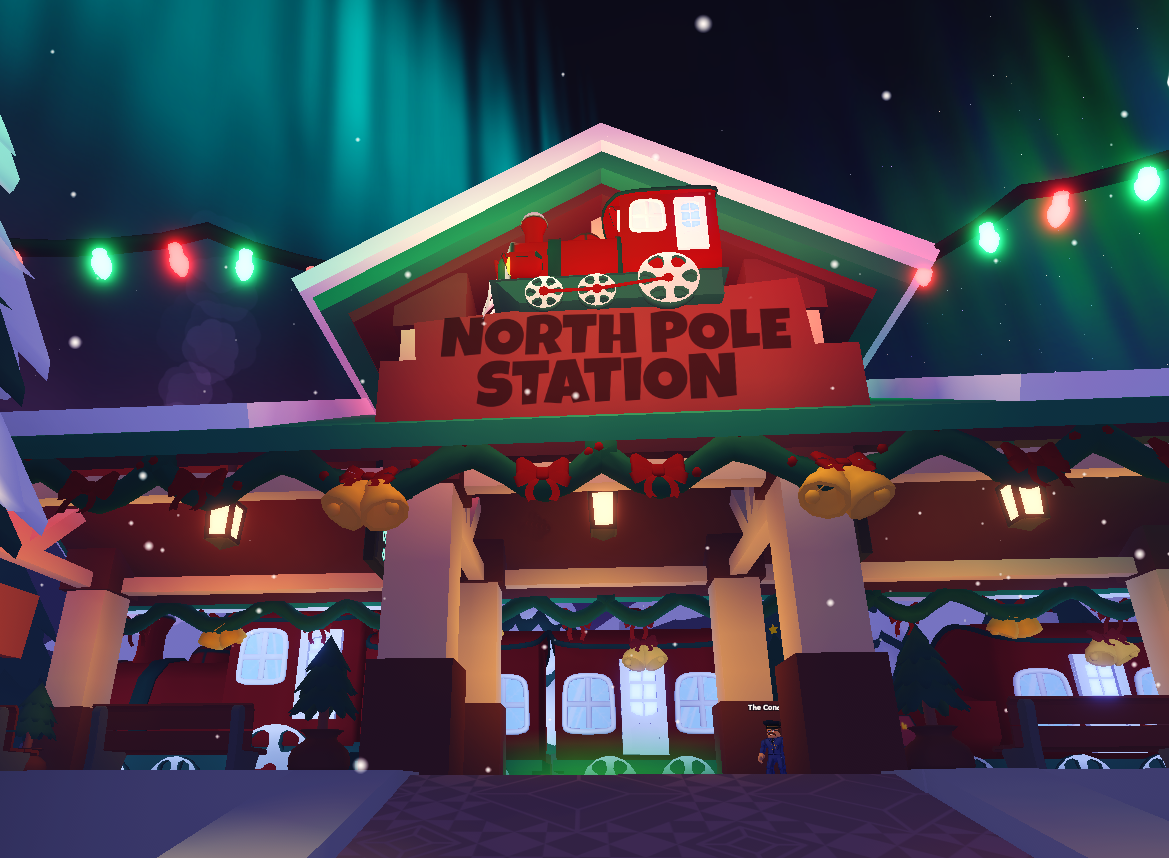 North Pole Station Overlook Bay Wiki Fandom - pizza place roblox north pole