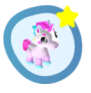 A Honey The Unicorn in player's inventory.