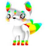 Rainbow Kitsune