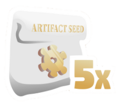 The icon of the Artifact Tree Seed, as shown on the Artifact Hunt Pass.