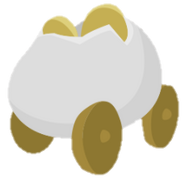 The icon of the Egg Cart, as shown on the Egg Hunt Pass.