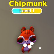 A Shiny Chipmunk.