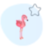 A Flamingo in a player's inventory.