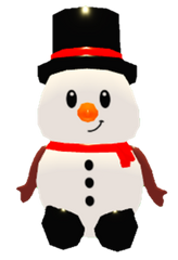 A Snowman Plush in-game.