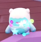 A Rainbow Shiny Yeti.
