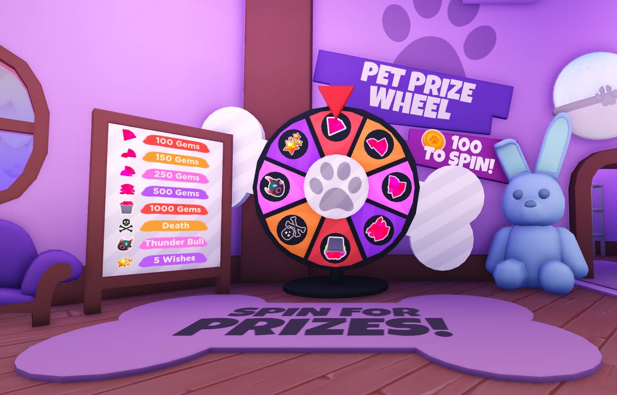 Roblox Adopt Me Pet Wheel  Spin the Wheel - Random Picker