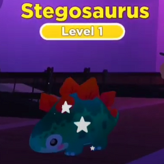 A Shiny Stegosaurus.