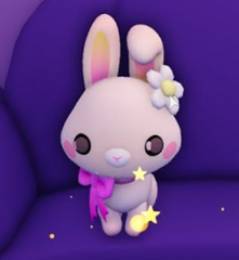 A Shiny Easter Bunny.