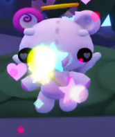 A Rainbow Shiny Cupid's Teddy.
