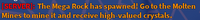 Mega Rock Spawn Chat Message