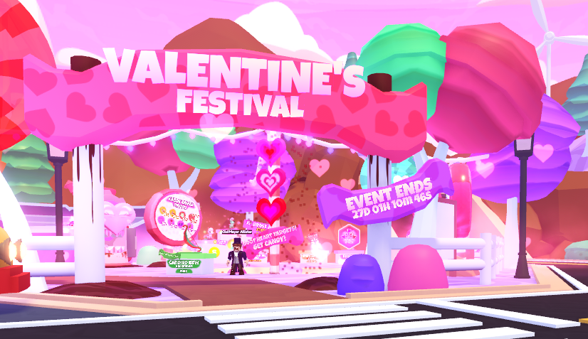 Race Clicker - Roblox Game on X: Our Valentine's Day Love event