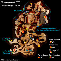 Nordberg Town Map