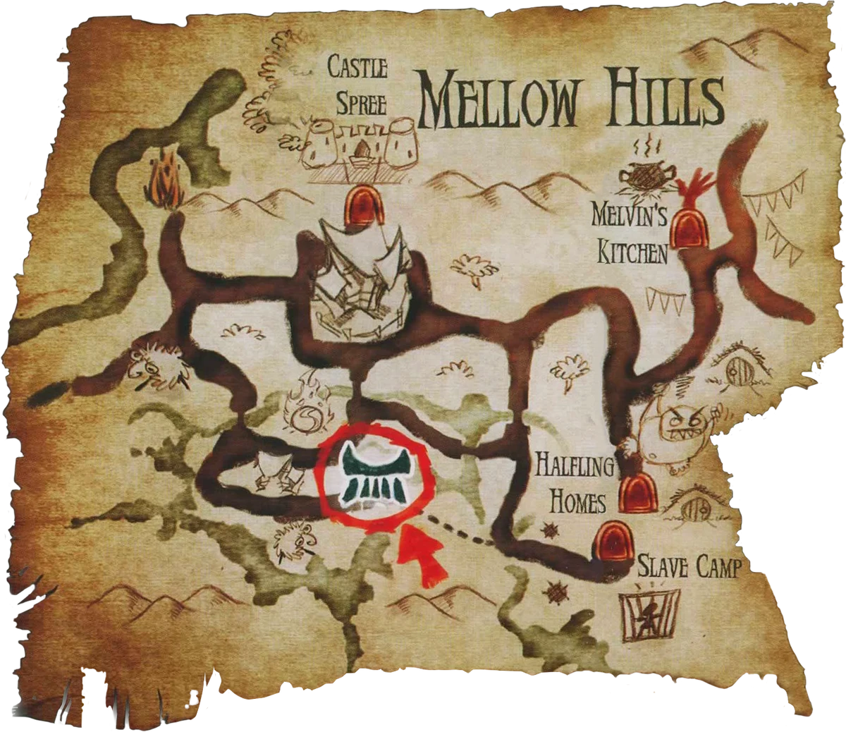 Overlord карта нового мира